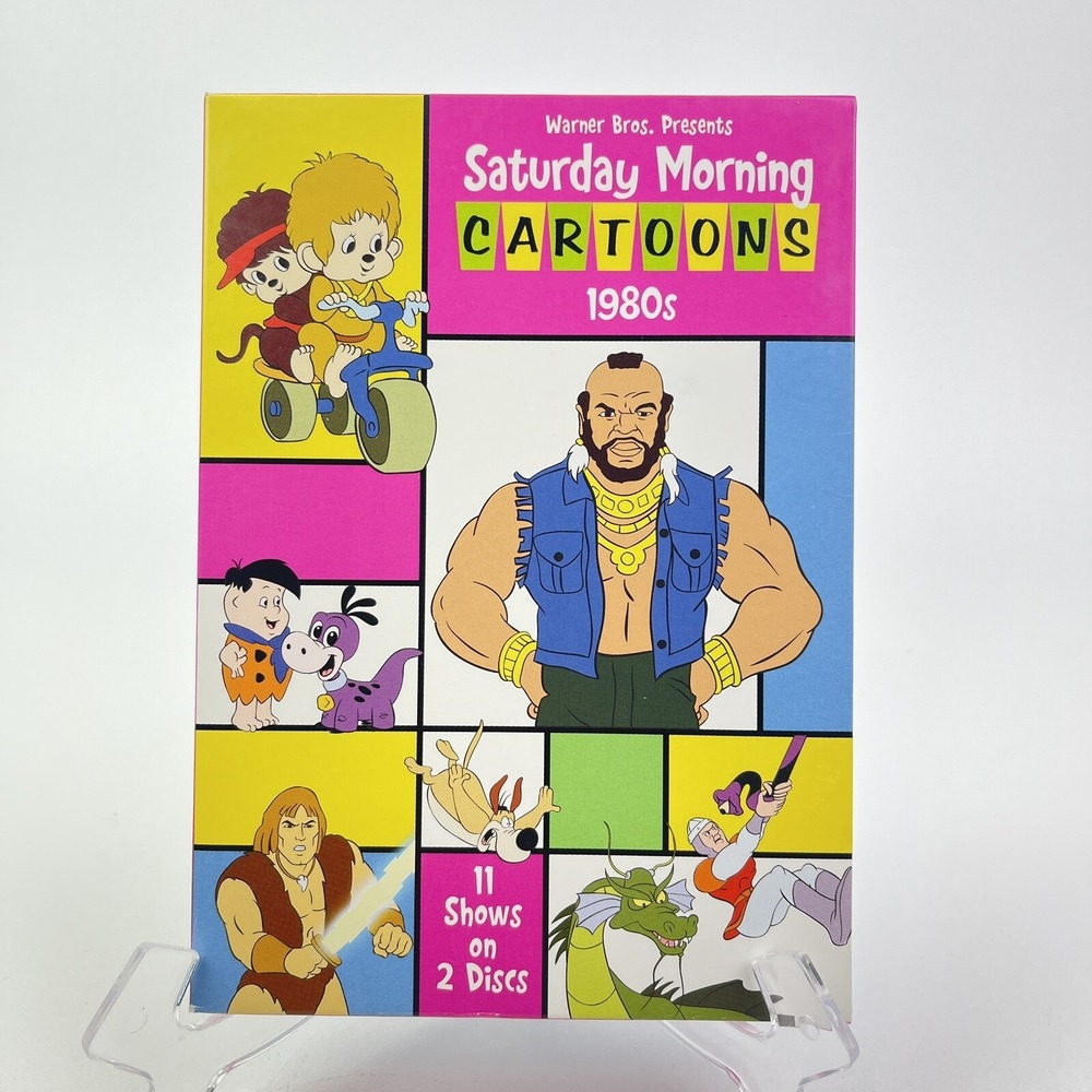 Saturday Morning Cartoons 1980s Vol 1 DVD 2010 2 Disc Set